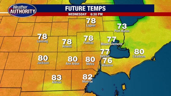 Metro Detroit weather: More thunderstorms Wednesday as the heat breaks, for now