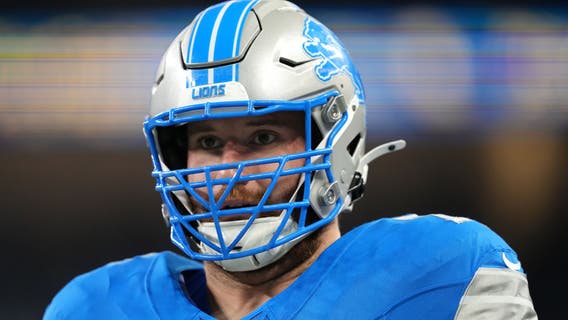 Lions Center Frank Ragnow announces retirement