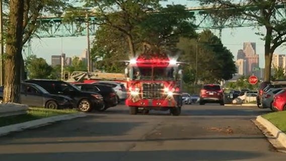 Body recovered from Detroit River by fire boat