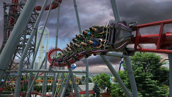 Cedar Point's new tilt coaster Siren's Curse opening June 28
