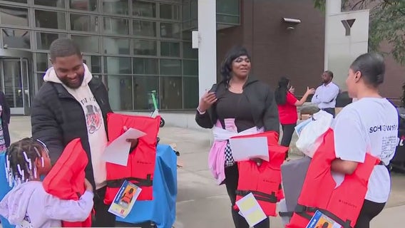 Detroit YMCA gives out 500 life jackets to keep children safe