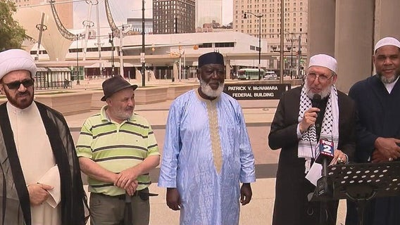 Metro Detroit imams protest Trump, US strikes on Iran