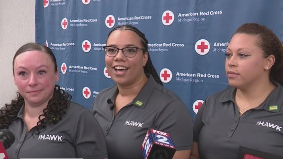 Lifeguards honored after saving woman in cardiac arrest