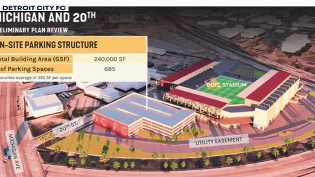 Detroit City FC's new Corktown stadium project planned for 2027