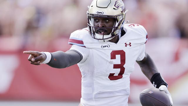 Championship game-bound Panthers QB Bryce Perkins named UFL Offensive Player of Year