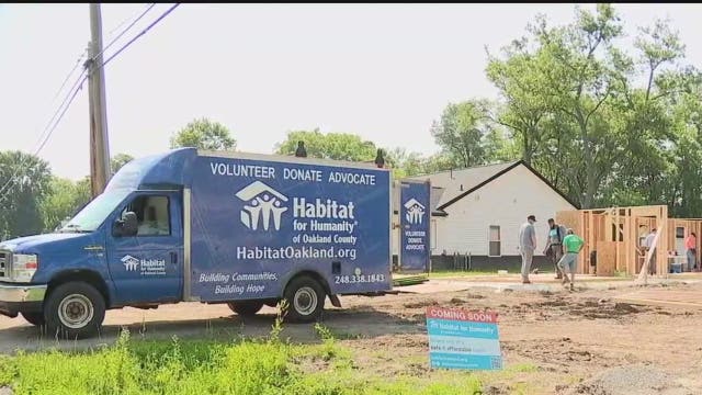 Habitat for Humanity begins construction on Southfield housing duplex