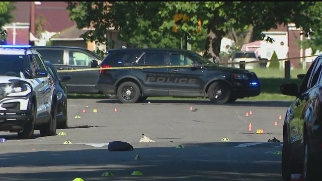 Detroit police search for suspected gunman wanted in block party shooting