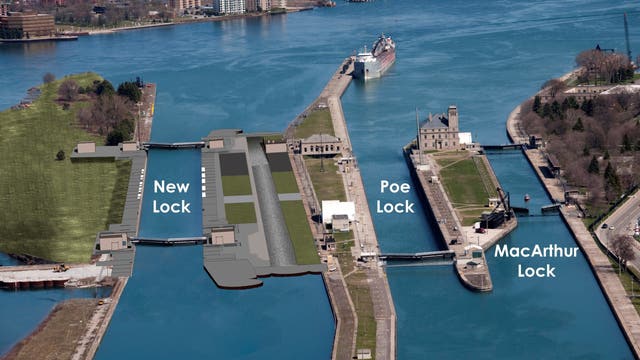 New Soo lock project in Great Lakes gets $95M in funding