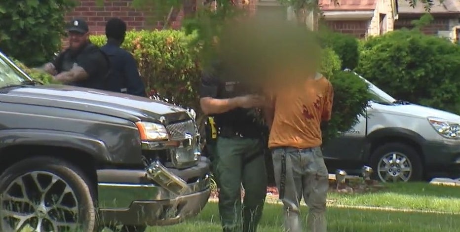 Detroit police arrest four armed men after officer sees suspect pistol whip man on city's west side