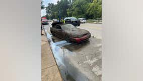 1997 Ford Mustang recovered from Wayne County lake