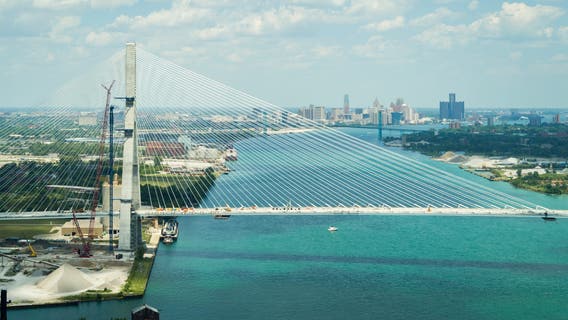 Man drives onto Gordie Howe Bridge, gets intercepted by Canadian officials