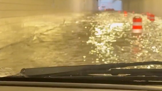'Please let me make it through': Inside Detroit Metro Airport's flooded tunnel