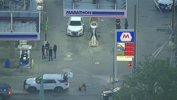 Quadruple shooting at Detroit gas station leaves one dead