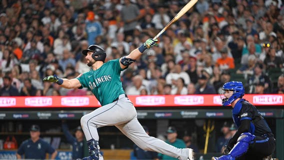 Raleigh hits 37th and 38th homers, Mariners end Skubal’s 3-month unbeaten streak with 12-3 romp