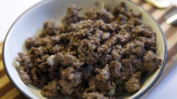 Shards of metal found in ground beef from Michigan-based meat company