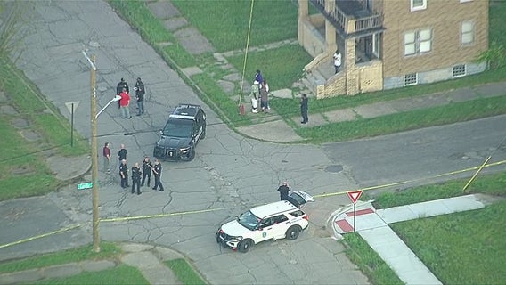 Domestic violence suspect dead after shootout with Warren police in Detroit