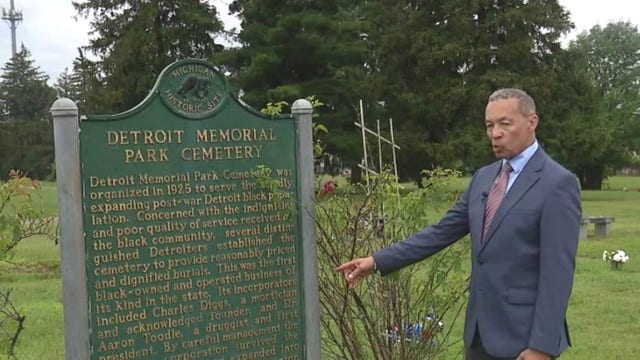 Historic Detroit Memorial Park Cemetery marks 100th anniversary