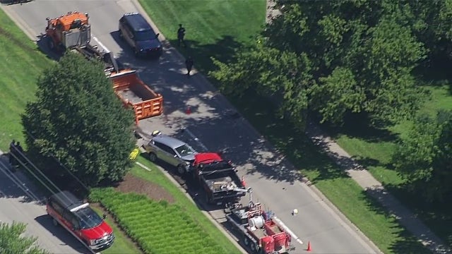 Driver kills Oakland County road worker, injures two others in Farmington Hills crash