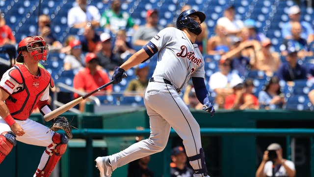 Riley Greene homers twice as Tigers rout Nationals 11-2 in doubleheader opener
