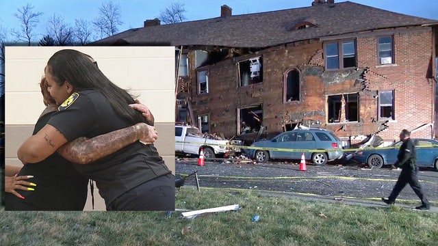 'Can I give you a hug?': Detroit Firefighters, EMS honored for rescue efforts in apartment explosion