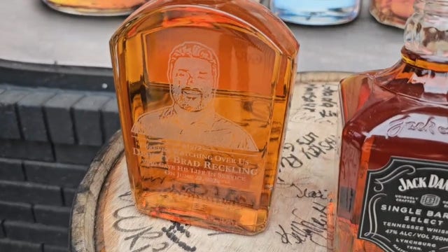 Whiskey bottles honoring fallen Oakland County deputy for sale in Commerce Township