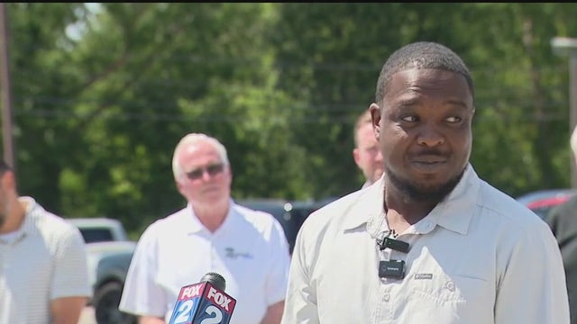 Wayne church deacon who stopped would-be mass shooter gifted new truck