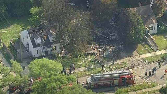 Woman's body found after house explosion on Detroit's east side