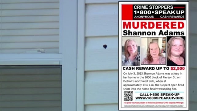 Murder still unsolved 2 years after woman shot to death while sleeping in Detroit home