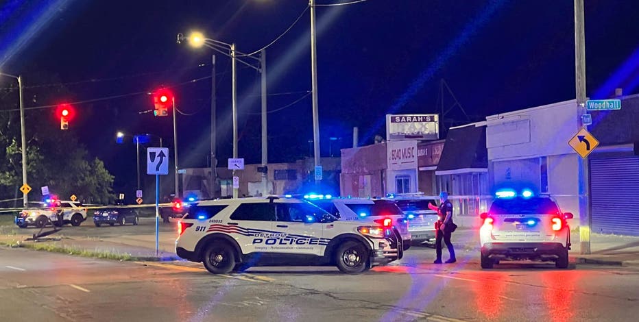 Detroit shootout leaves officer injured, suspect dead and another arrested