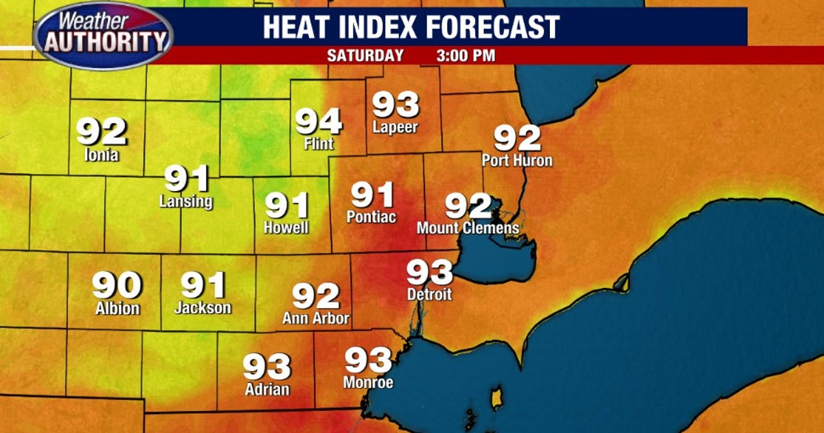 Hot weekend on the way, cooler next week | FOX 2 Detroit