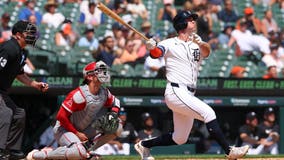 Kerry Carpenter homers and drives in 3 to lead Tigers over Angels 9-5