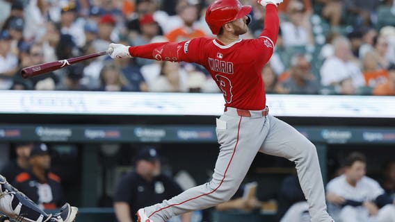 Taylor Ward homers and drives in 3 runs in the Angels’ 7-4 victory over the Tigers