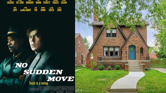 Detroit house featured in Steven Soderbergh movie 'No Sudden Move' goes up for sale