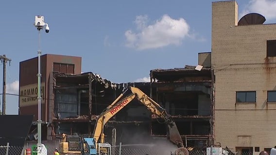 Detroit demolishing Mammoth Building after 25 years of vacancy