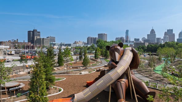 Highly-anticipated park opening along Detroit riverfront will open in October