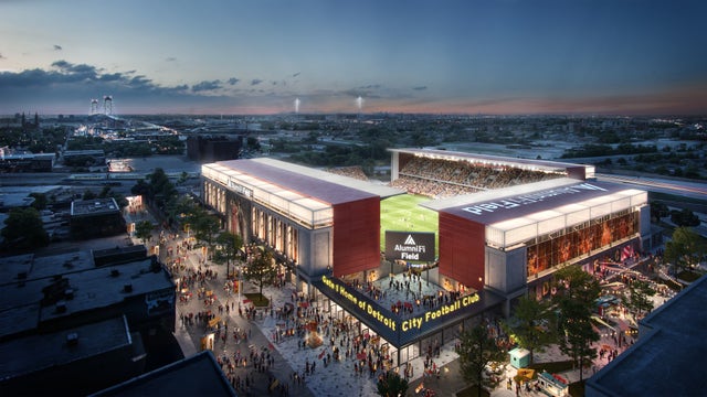 New Detroit City FC stadium name, renderings revealed