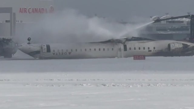 Metro Detroit woman suing Delta over plane crash in Canada left them upside down