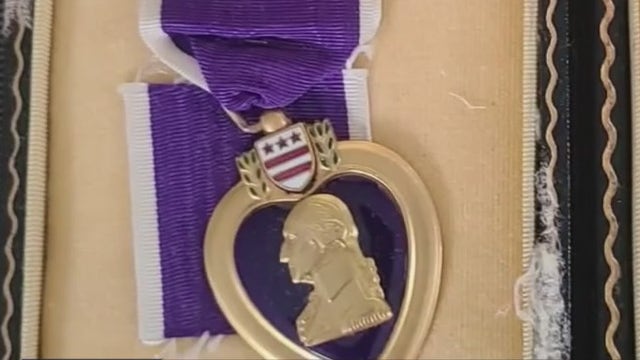 Purple Heart for WWII veteran discovered by Royal Oak man returned to rightful owner