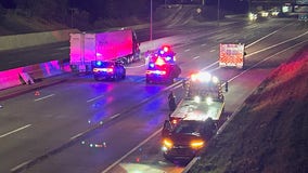 700 pounds of diesel fuel spilled onto Lodge Freeway after semi-truck crash in Detroit
