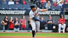 Tigers beat Guardians 4-2 to end 8-game skid and move back into tie for AL Central lead
