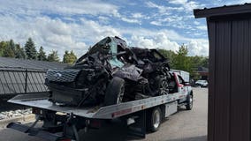 Detroit man killed in Telegraph crash leaving mangled wreck; medical emergency suspected