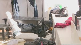 Thieves make off with an estimated $90K worth of clothes and shoes during Detroit smash-and-grab