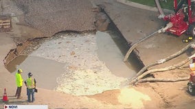 Novi water main break may take 10-15 days for fix