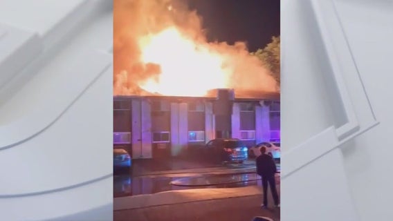 Westland apartment fire destroys 8 units