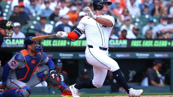 Carpenter leads the Tigers to a 6-2 win over the Mets