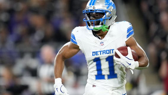 Lions down Ravens 38-30 behind forced fumbles, sacks