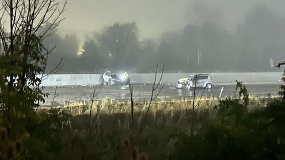 Two people killed in fiery I-96 crash at Beck; freeway reopened