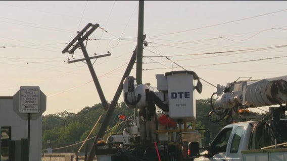MDOT vehicle jammed I-696 traffic for hours after hitting DTE power pole