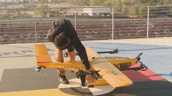 Detroit drone delivers donuts while also showing innovation in delivery technology