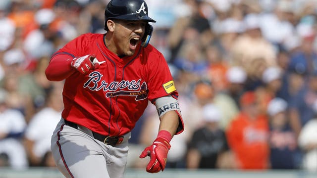 Surging Braves rally past reeling Tigers for 6-5 victory